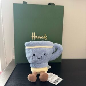 Jellycat Seb Tea Cup Harrods UK Exclusive